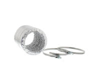 SCANPART Wąż wentylacyjny aluminiowy  12,5 3 m z opaskami-1130066300 - 1439100 - zdjęcie 1